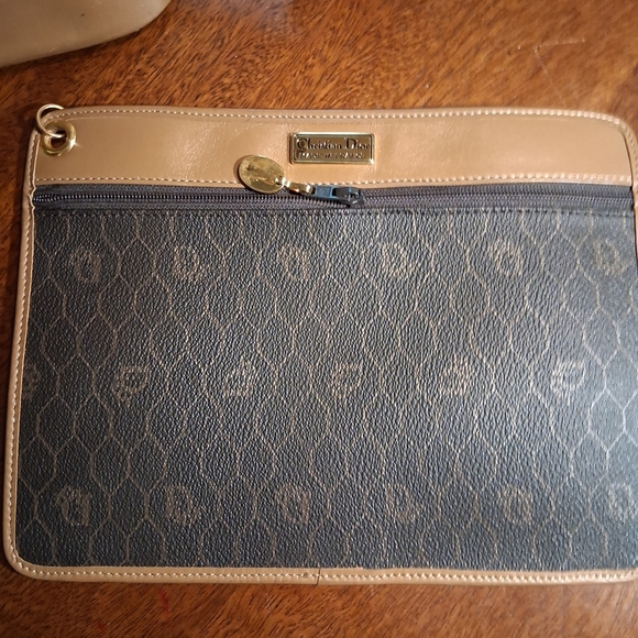 Dior Elegant Brown and Tan Designer Bucket Bag main image 8